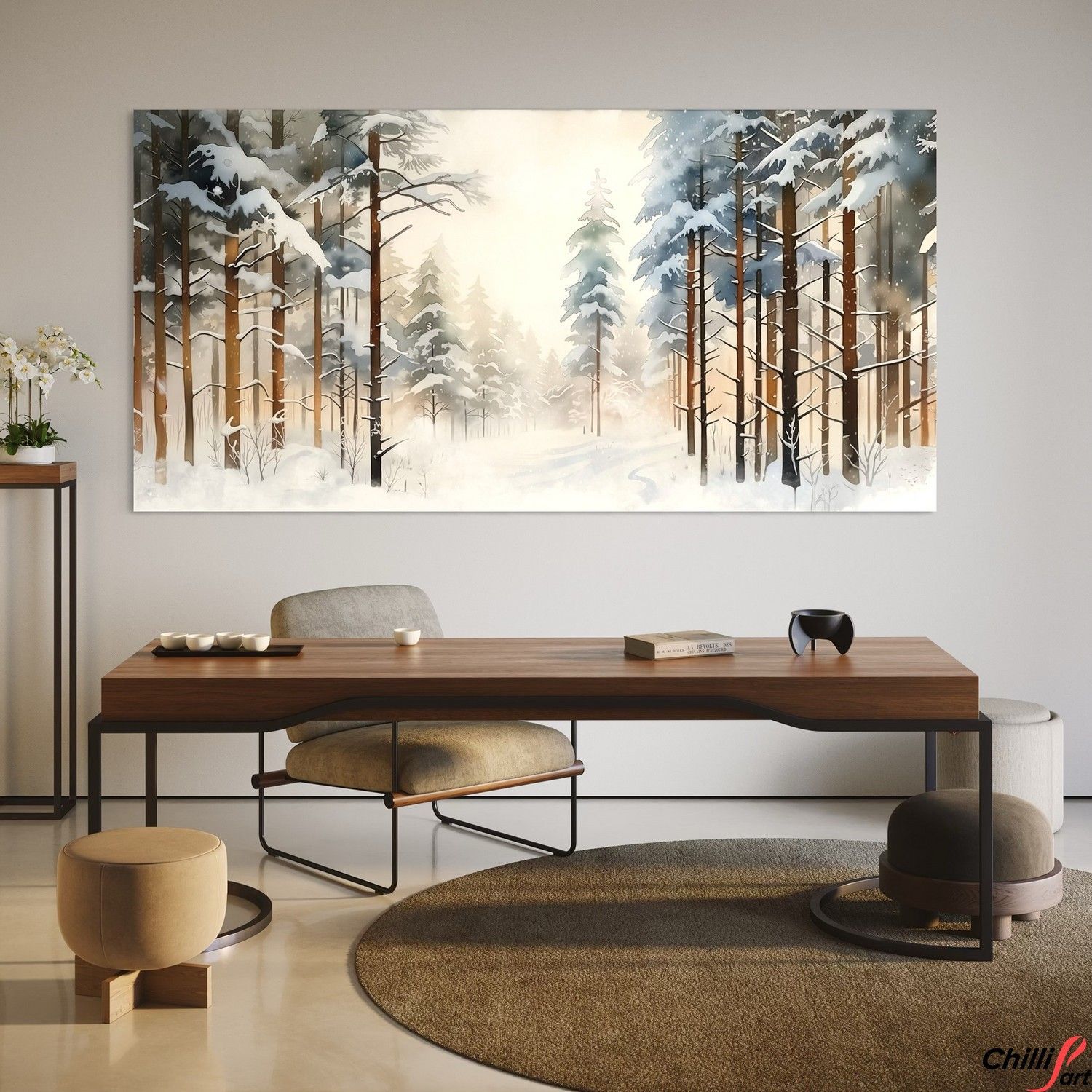 Картина Scandinavian Winter Forest