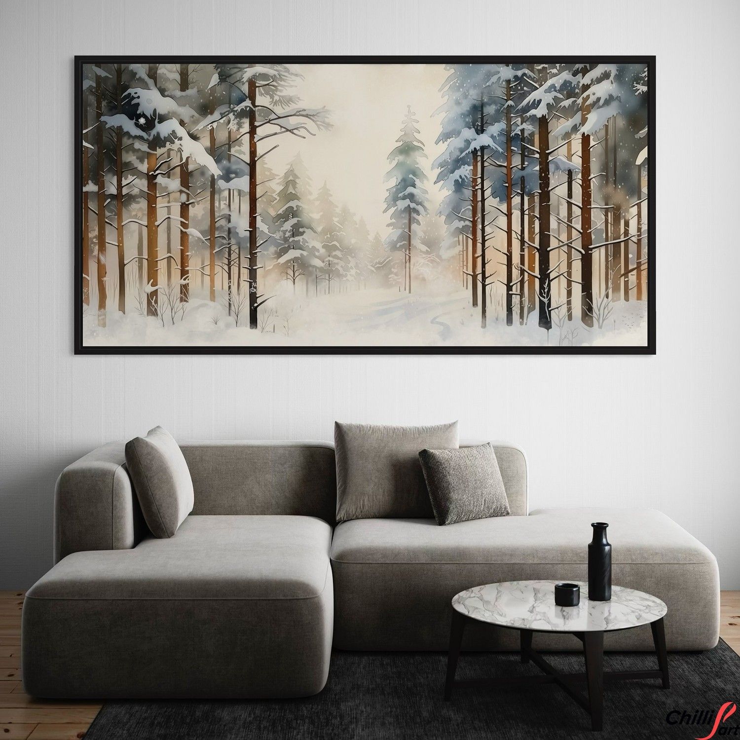 Картина Scandinavian Winter Forest