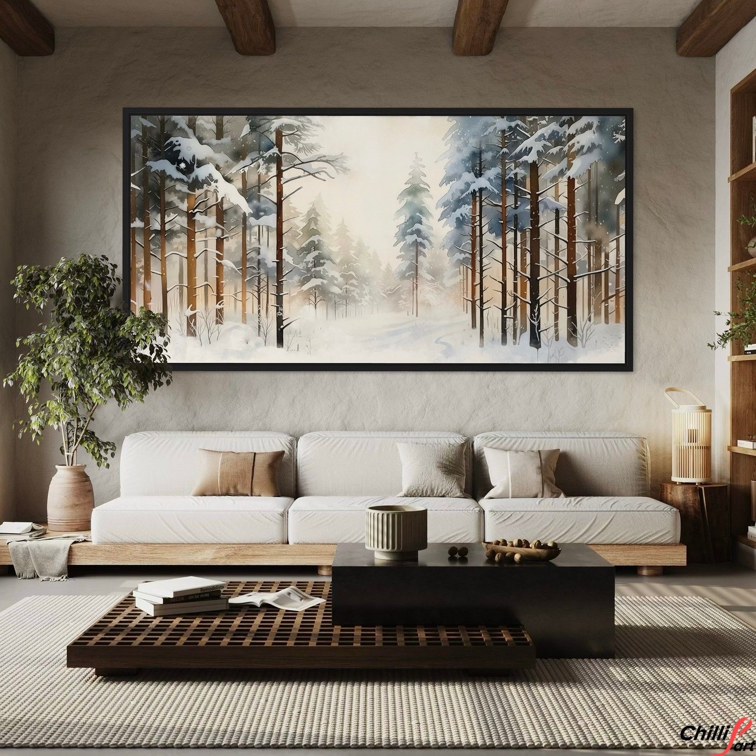 Картина Scandinavian Winter Forest