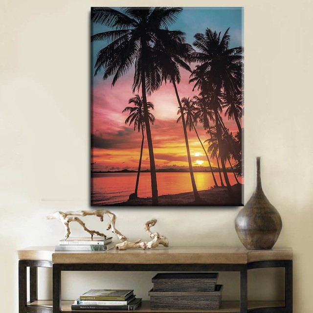 Картина Palm sunset