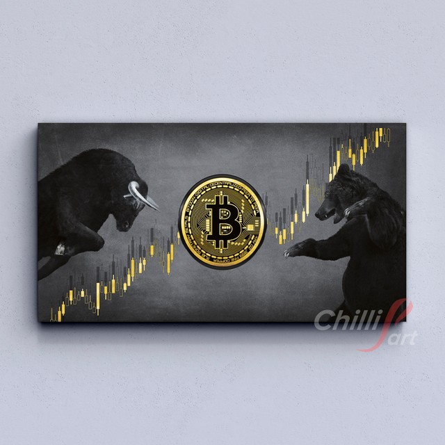 Картина Bitcoin Bulls&Bears