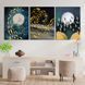 Картина Abstraction Gold Fish And Birds