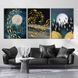 Картина Abstraction Gold Fish And Birds
