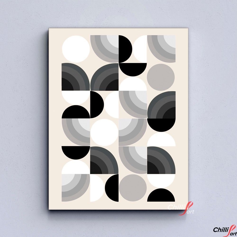Картина Labyrinth Puzzle Gray