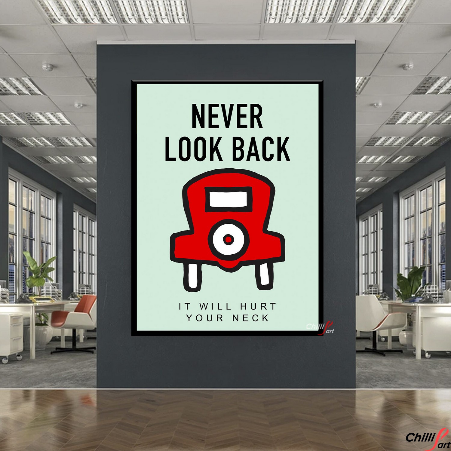 Картина Never look back