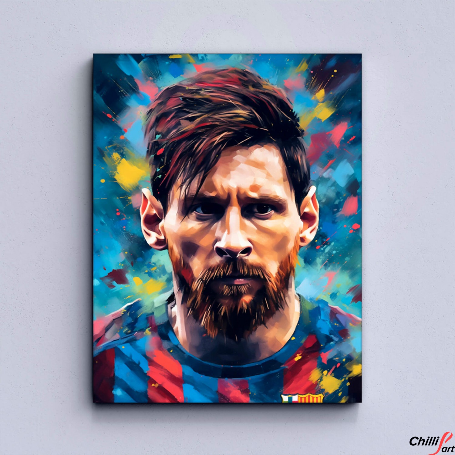 Картина Lionel Messi Graffiti Art №2
