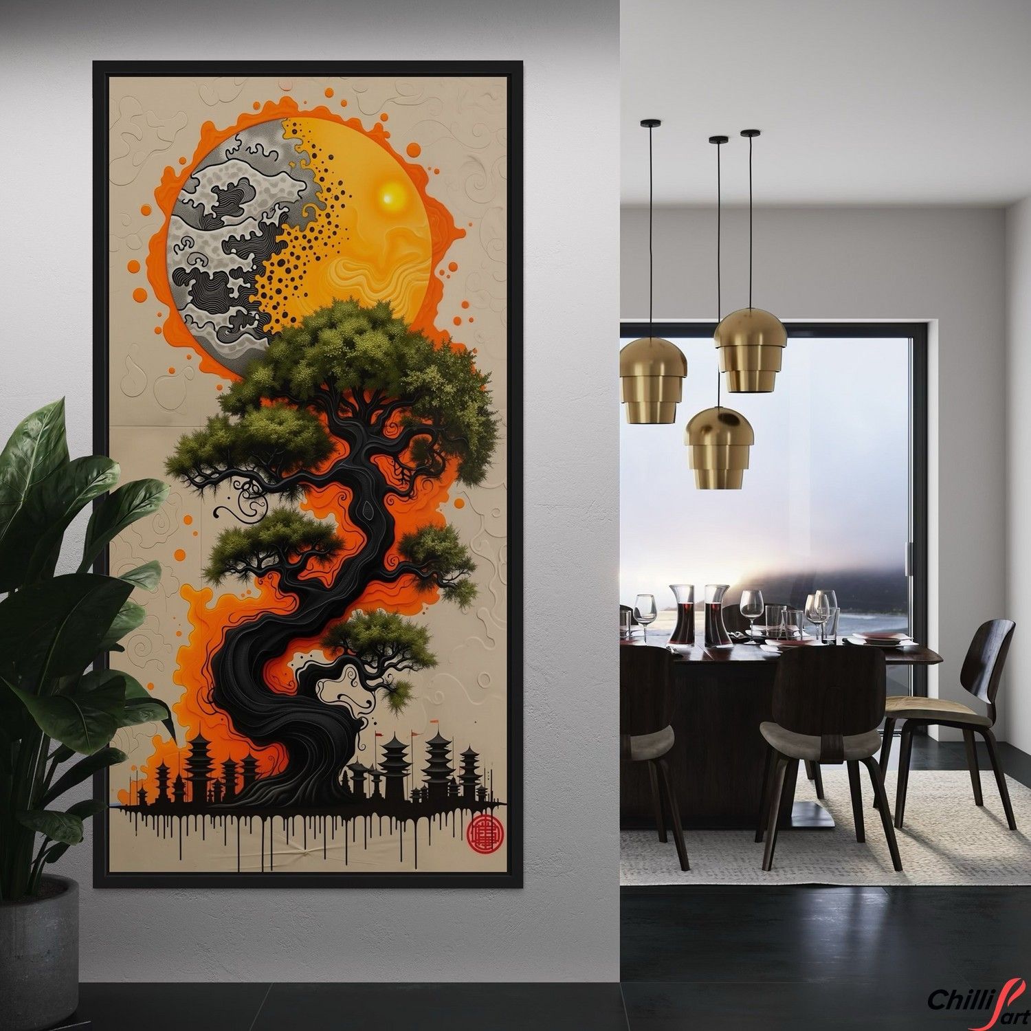 Картина Sun & Moon Symphony