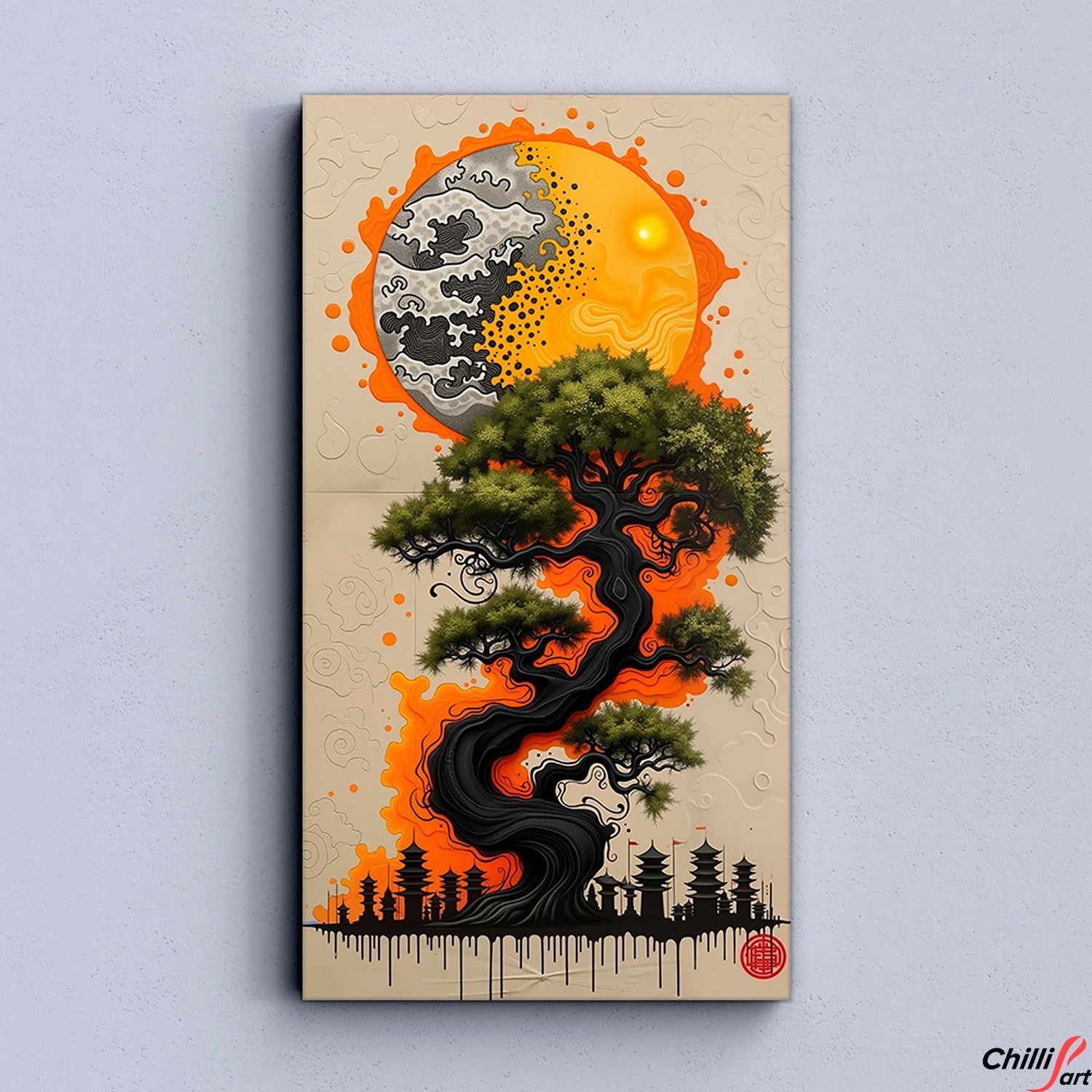Картина Sun & Moon Symphony