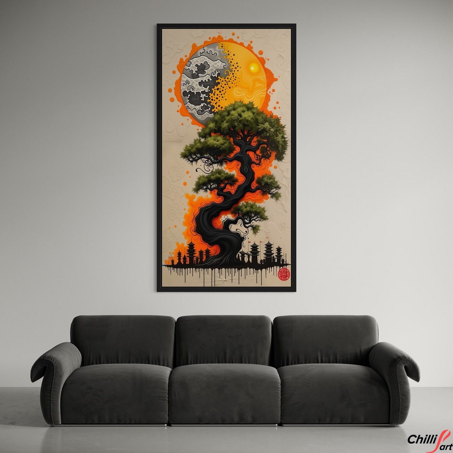 Картина Sun & Moon Symphony
