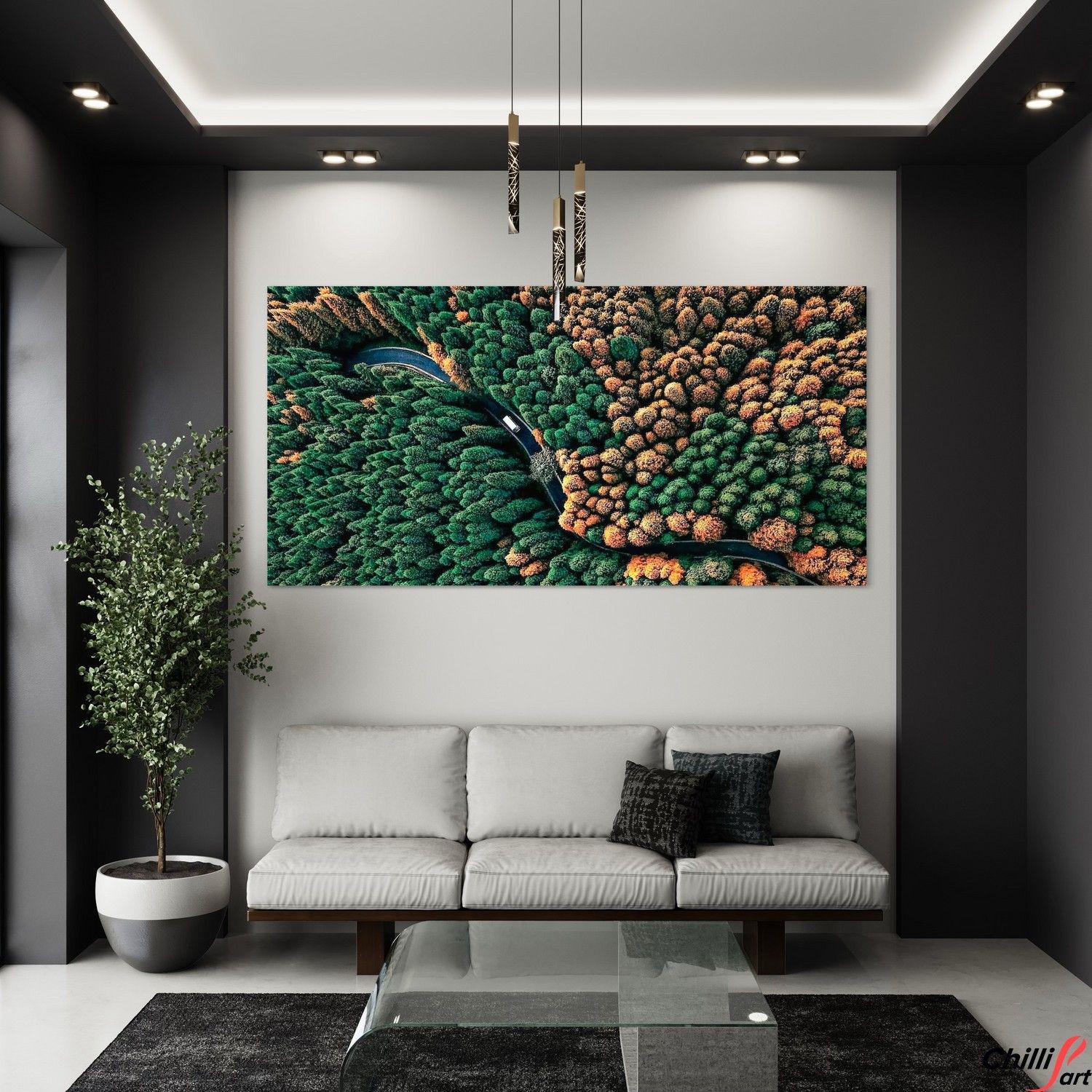 Картина The Heart of the woods