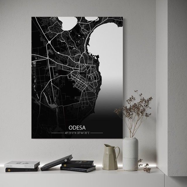 Картина Odesa map