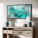 Картина Grey & Turquoise Cloud - 40х80 см - БЕЗ РАМКИ