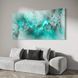 Картина Grey & Turquoise Cloud - 40х80 см - БЕЗ РАМКИ