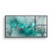 Картина Grey & Turquoise Cloud - 40х80 см - БЕЗ РАМКИ