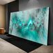 Картина Grey & Turquoise Cloud - 40х80 см - БЕЗ РАМКИ