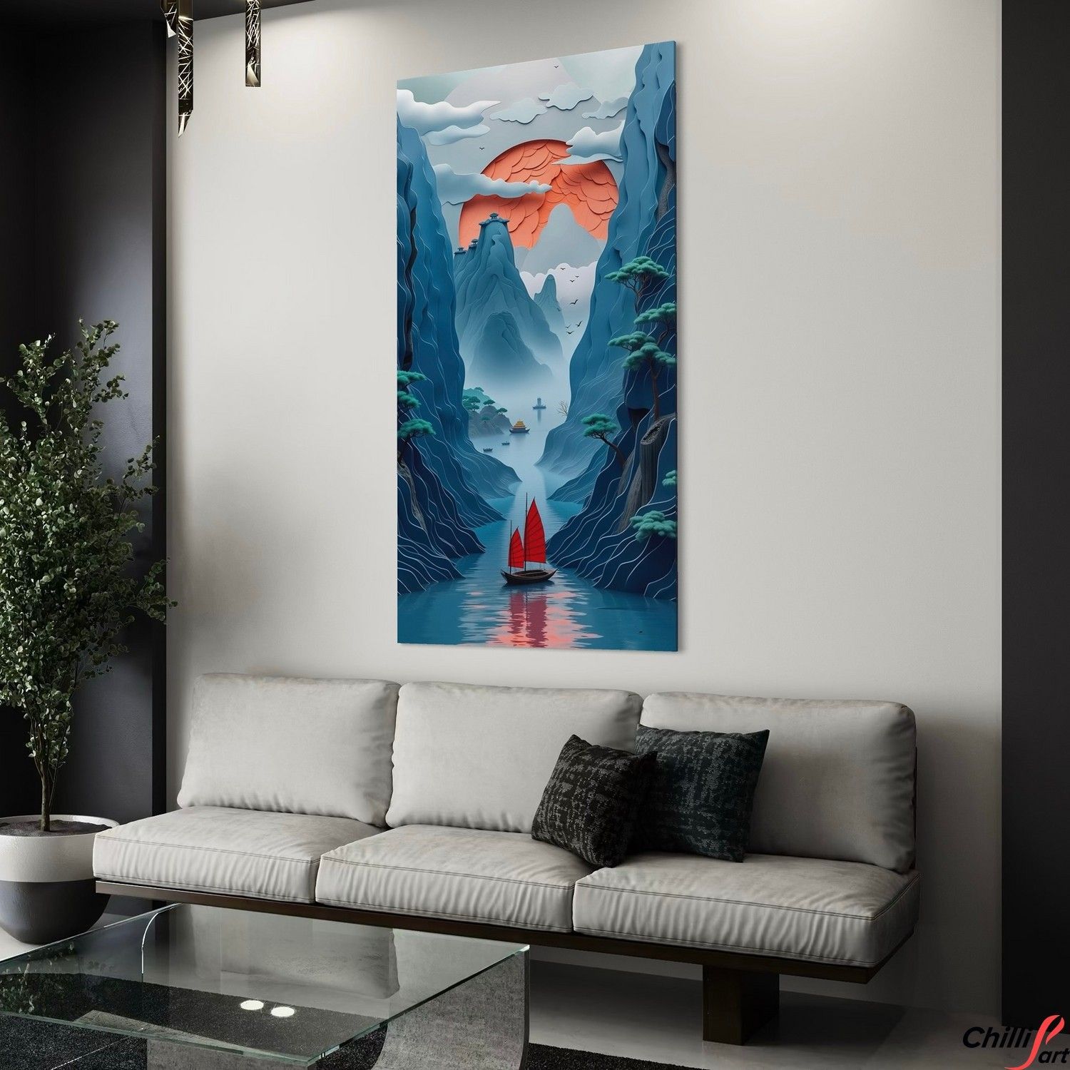 Картина Celestial Fjord