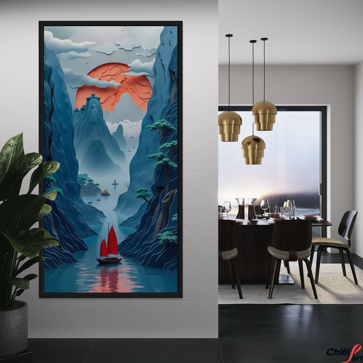 Картина Celestial Fjord