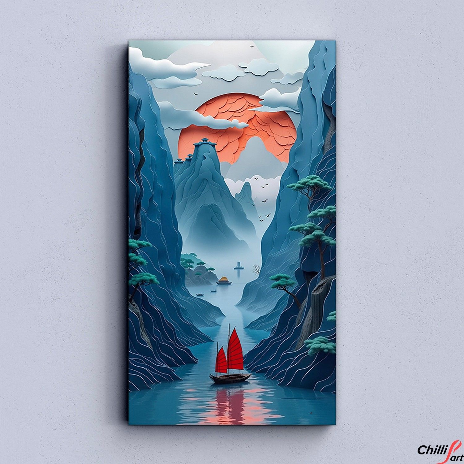 Картина Celestial Fjord