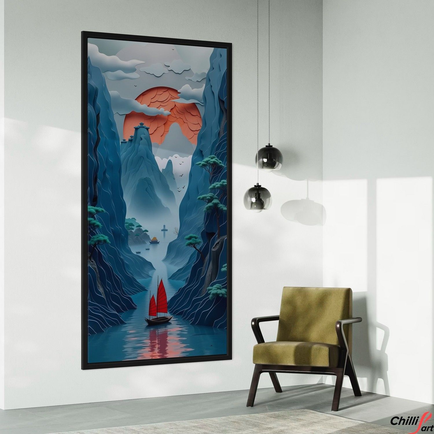 Картина Celestial Fjord