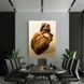 Картина Bitcoin heart
