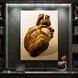 Картина Bitcoin heart