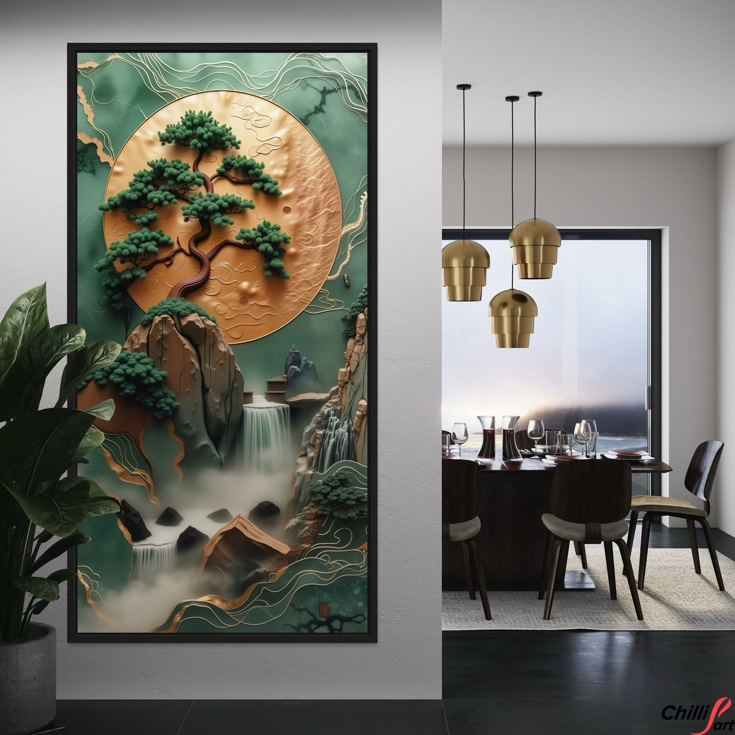 Картина Golden Serenity