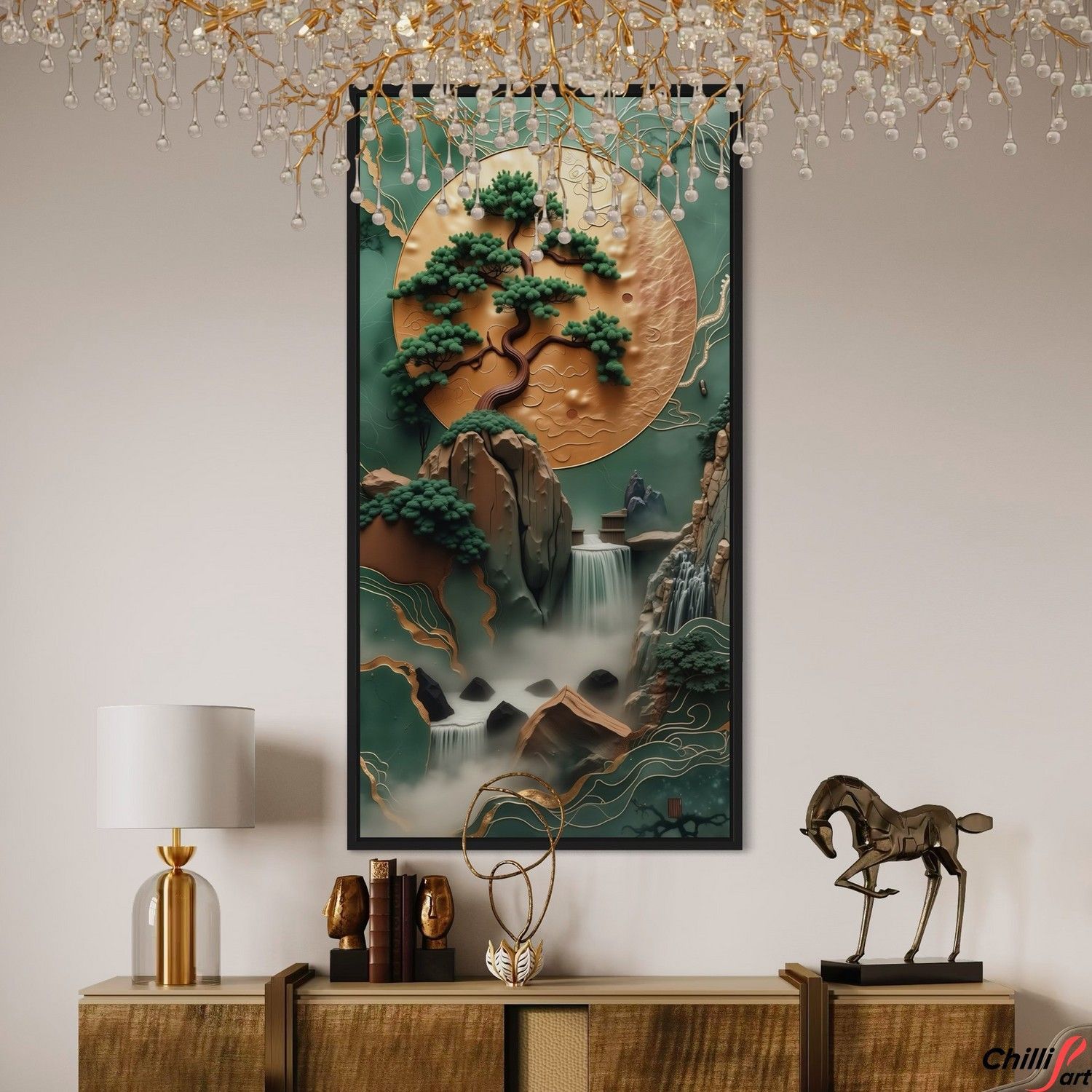 Картина Golden Serenity