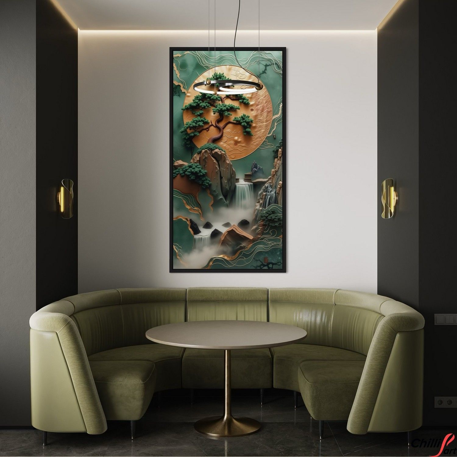 Картина Golden Serenity