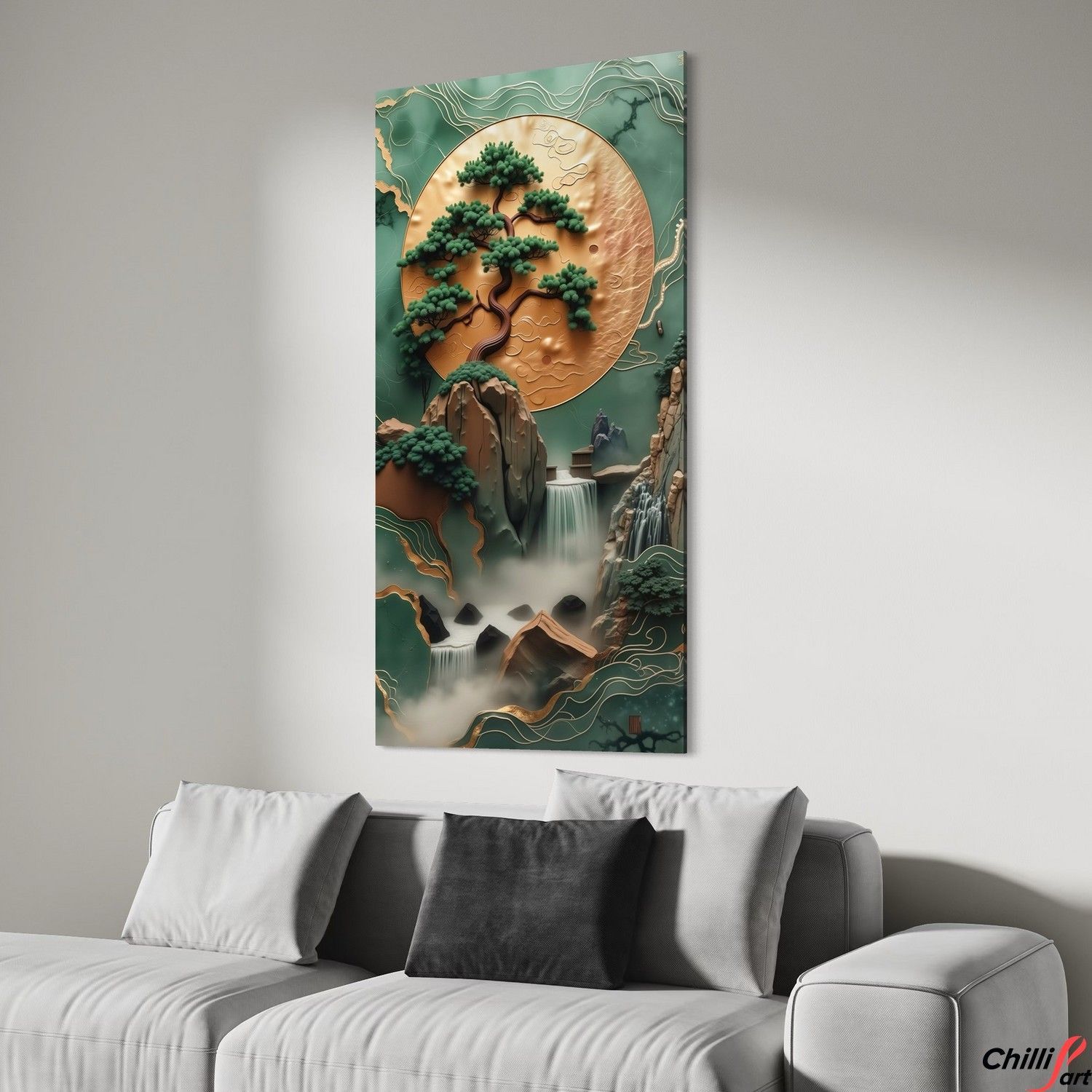 Картина Golden Serenity