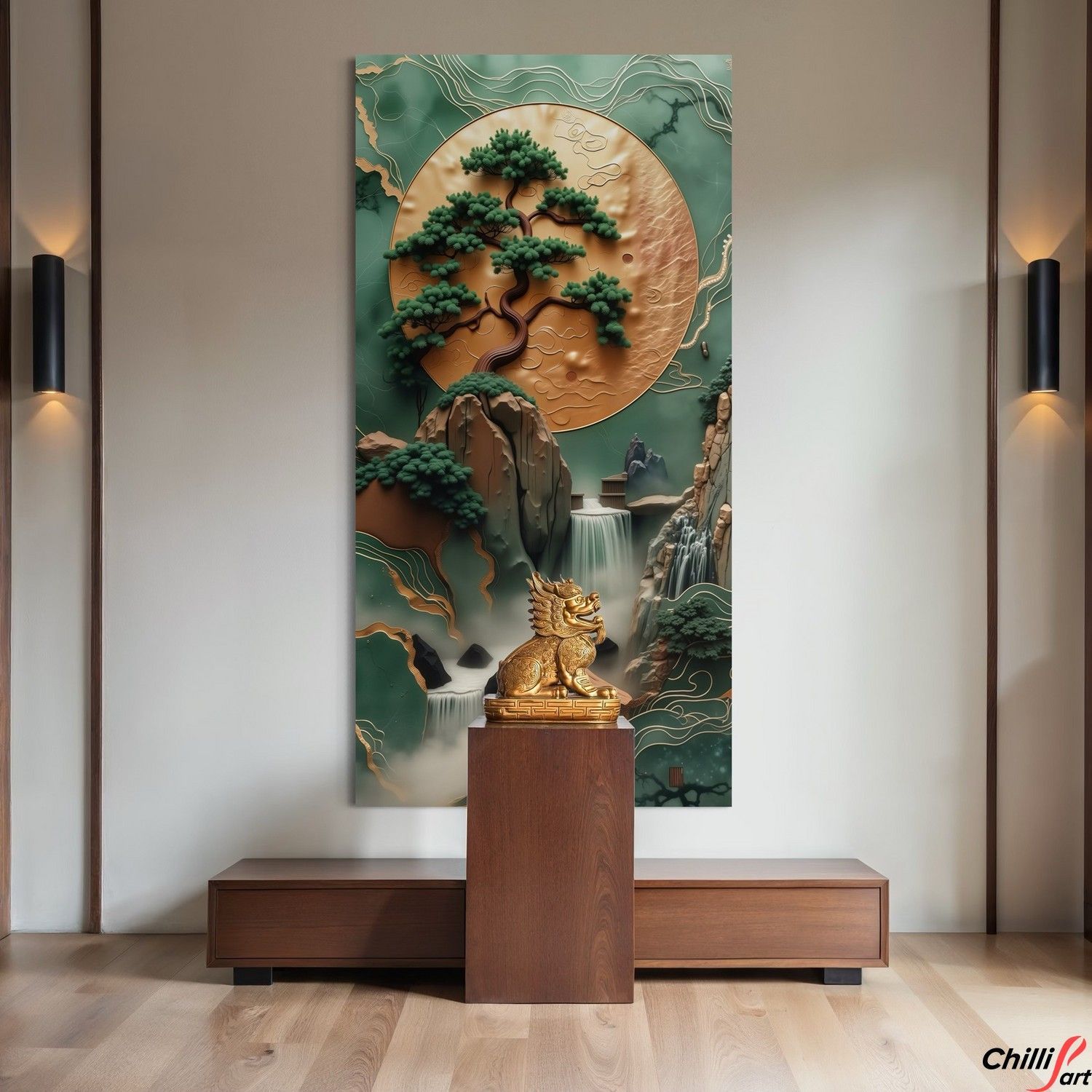 Картина Golden Serenity