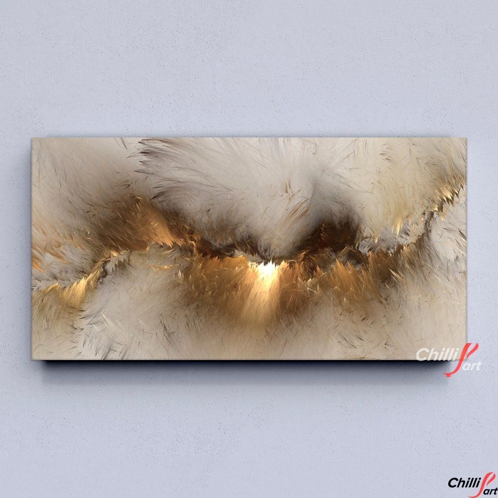 Картина Grey Yellow Cloud - З Рамкою