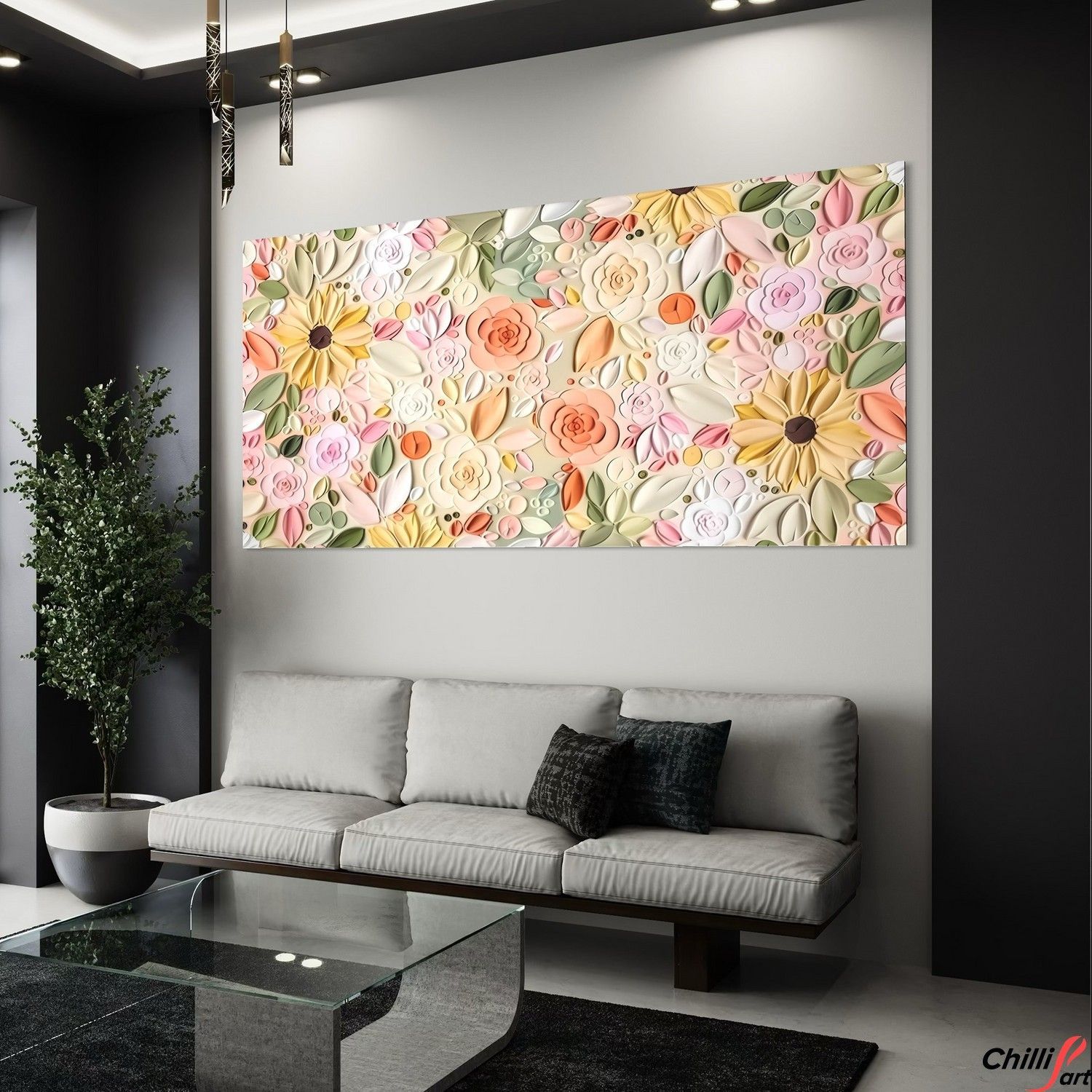 Картина Pastel Blossom Garden