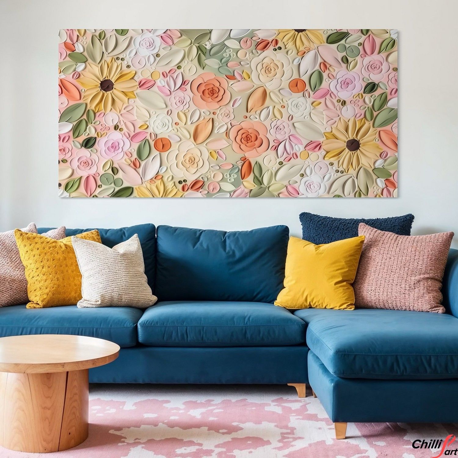 Картина Pastel Blossom Garden