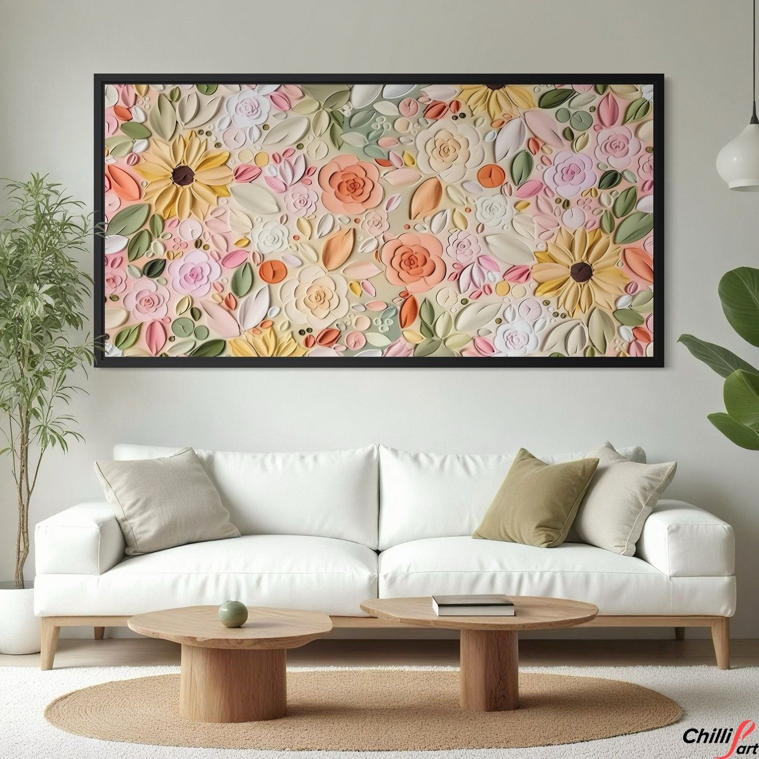 Картина Pastel Blossom Garden
