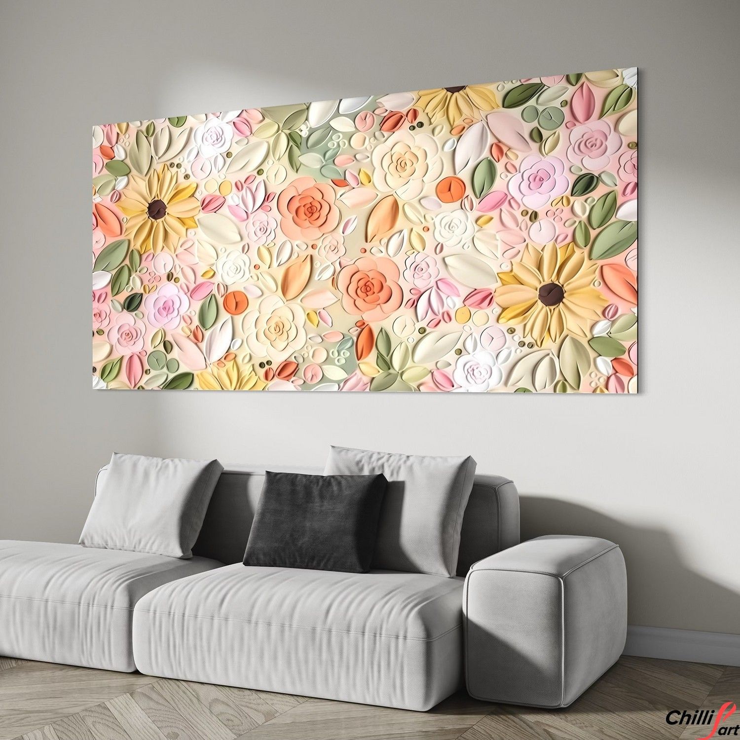 Картина Pastel Blossom Garden