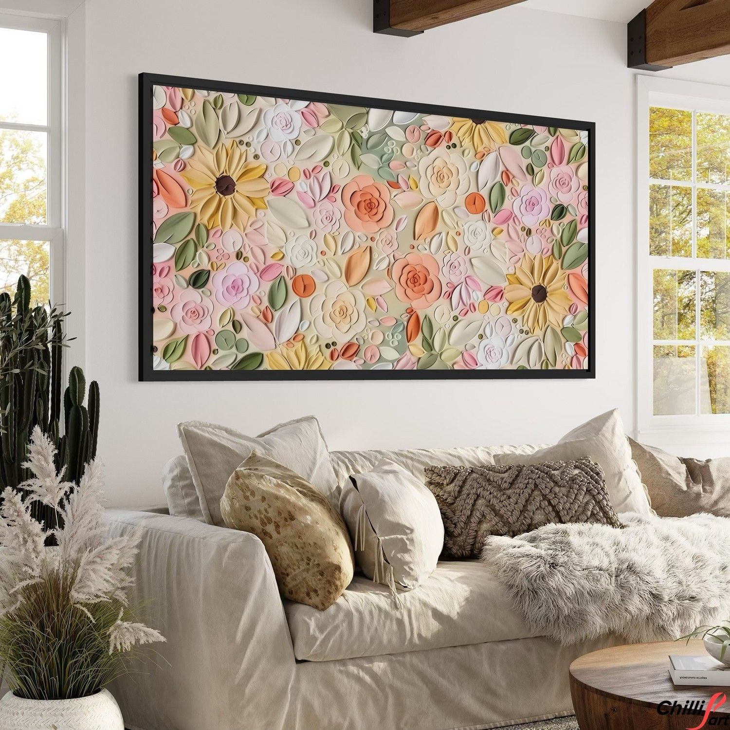 Картина Pastel Blossom Garden