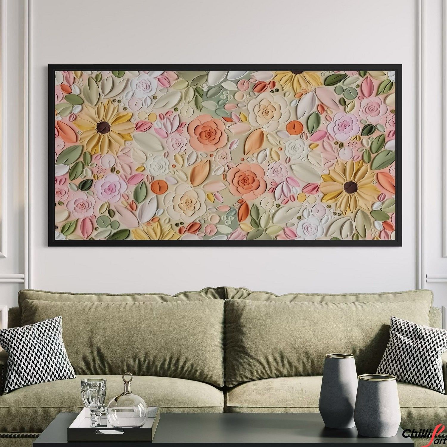Картина Pastel Blossom Garden