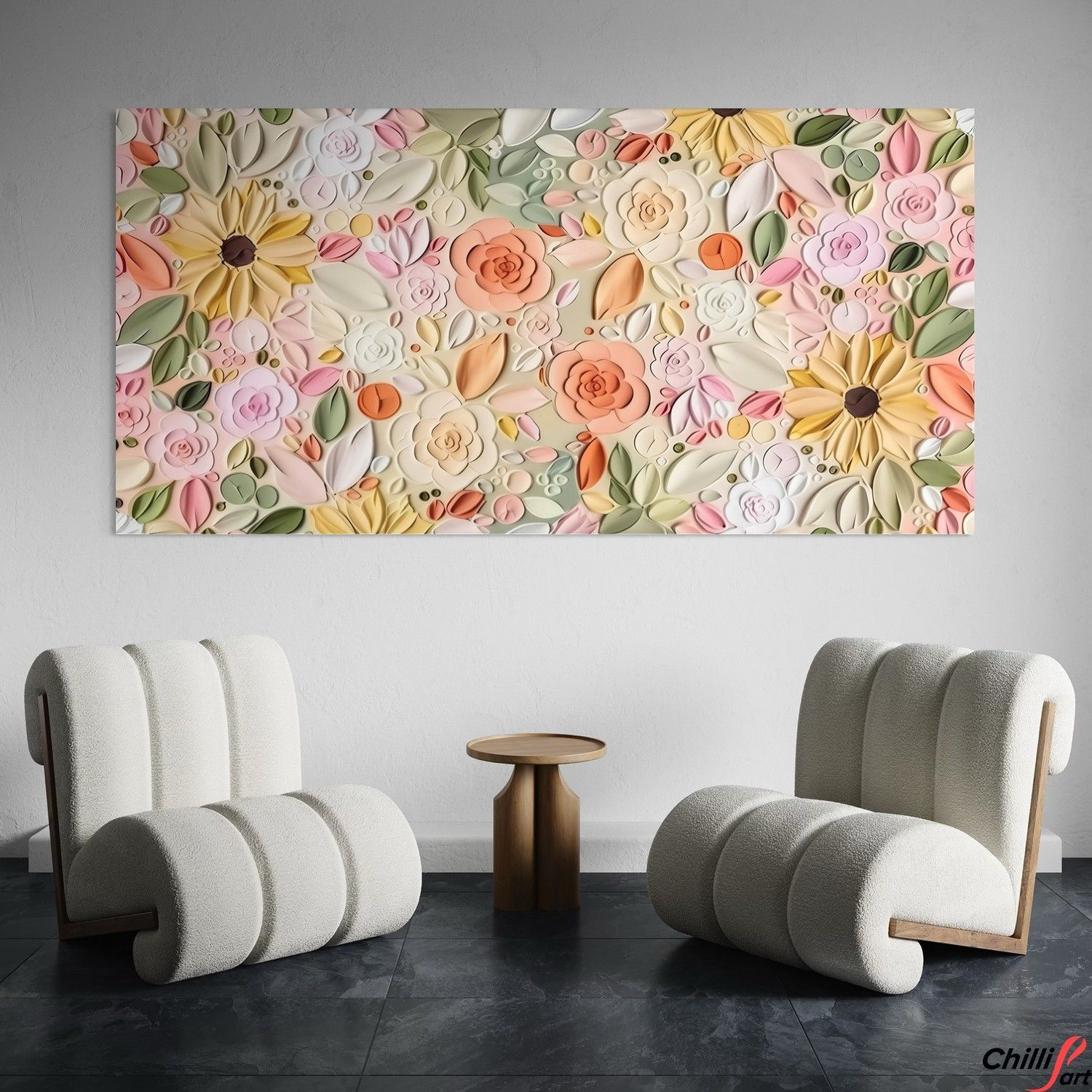Картина Pastel Blossom Garden
