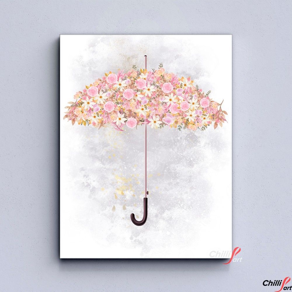 Картина Floral Umbrellas