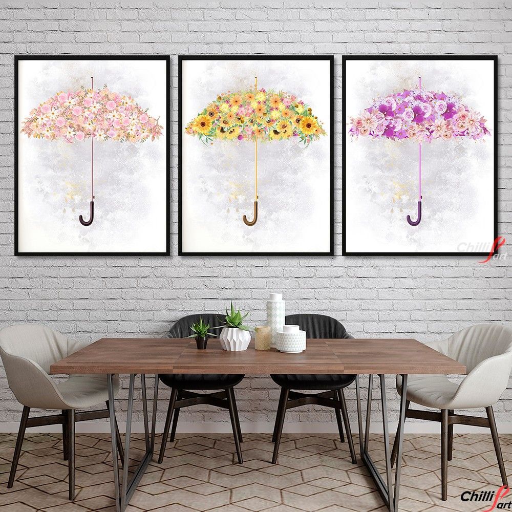 Картина Floral Umbrellas