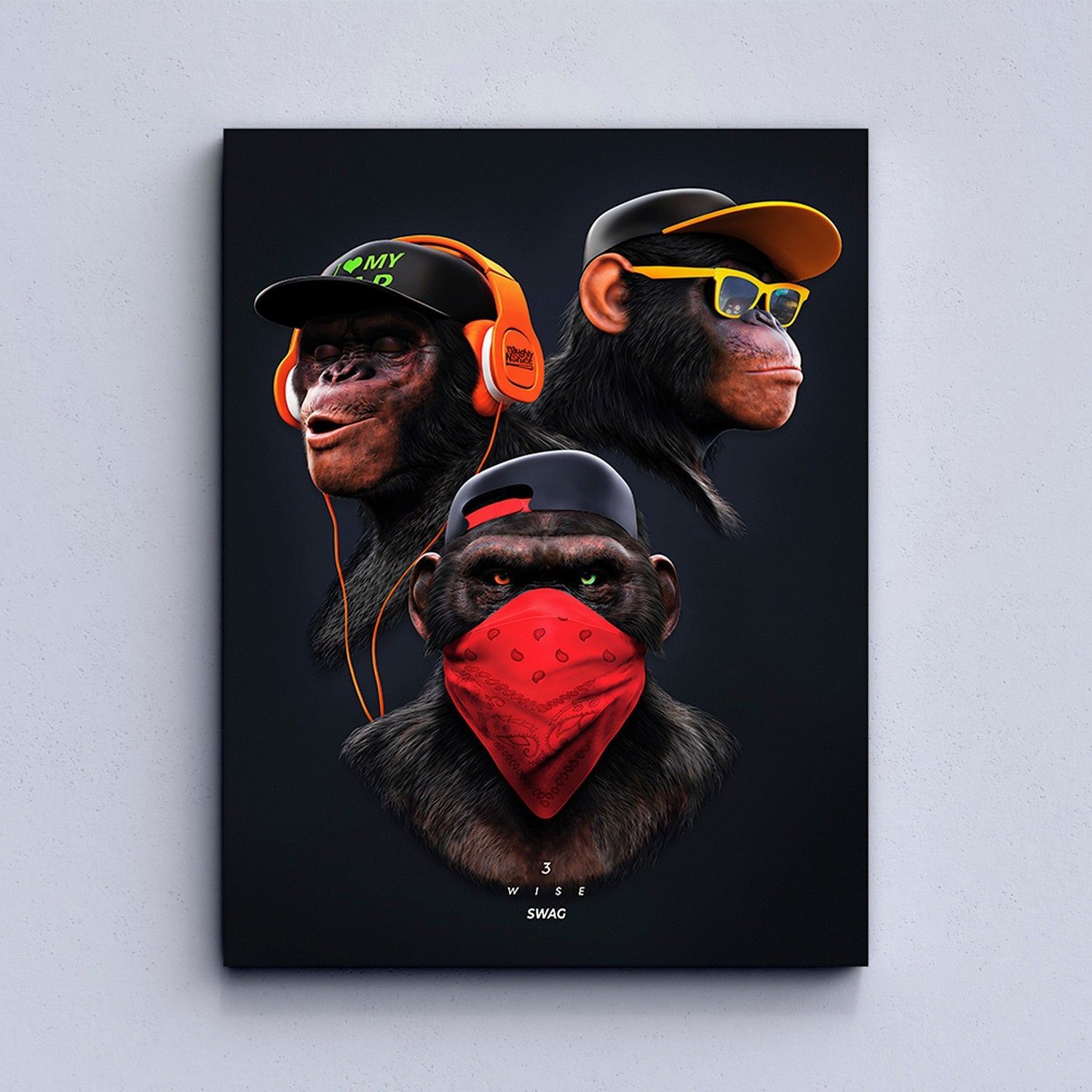 Картина 3 Wise Monkey