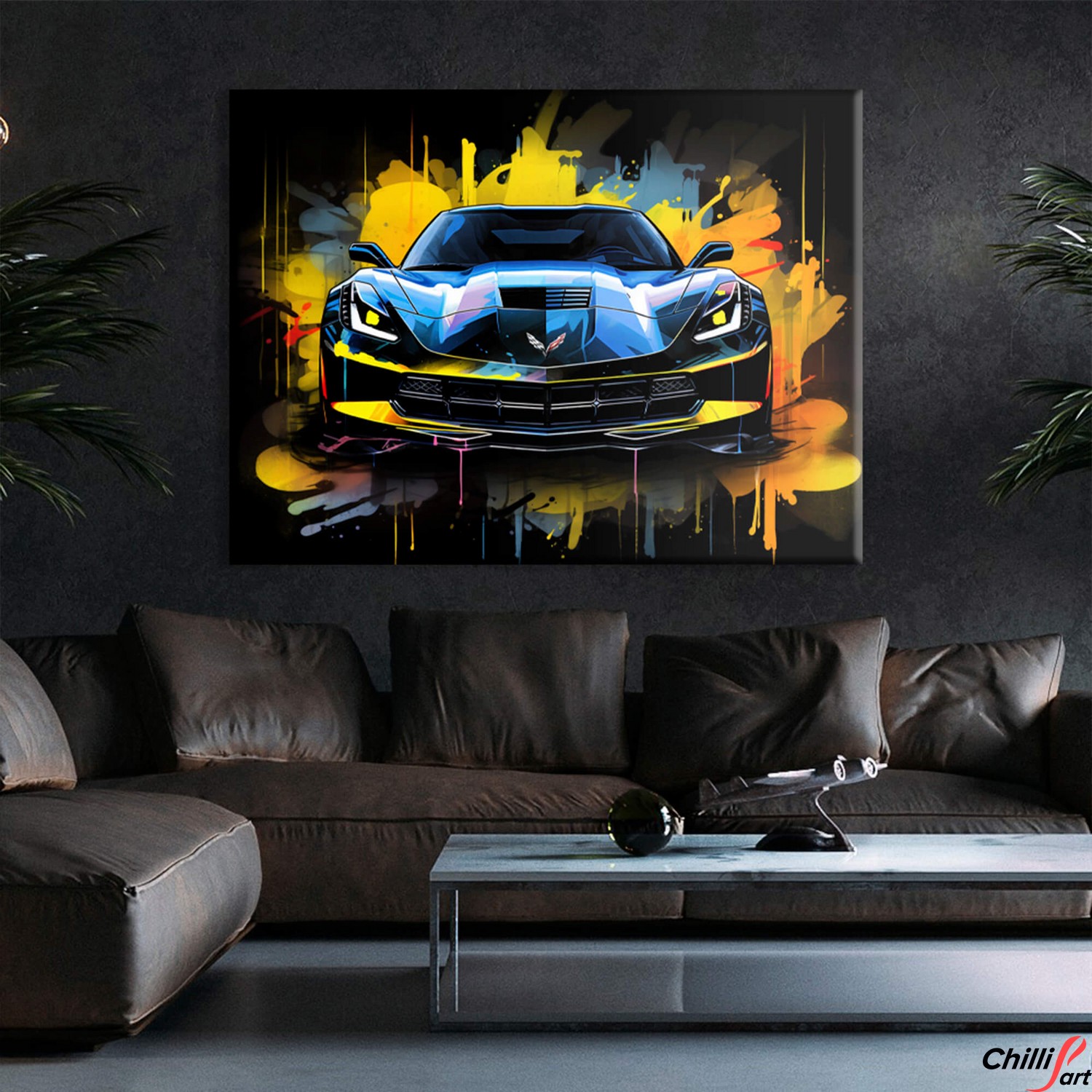 Картина Chevrolet Corvette Stingray