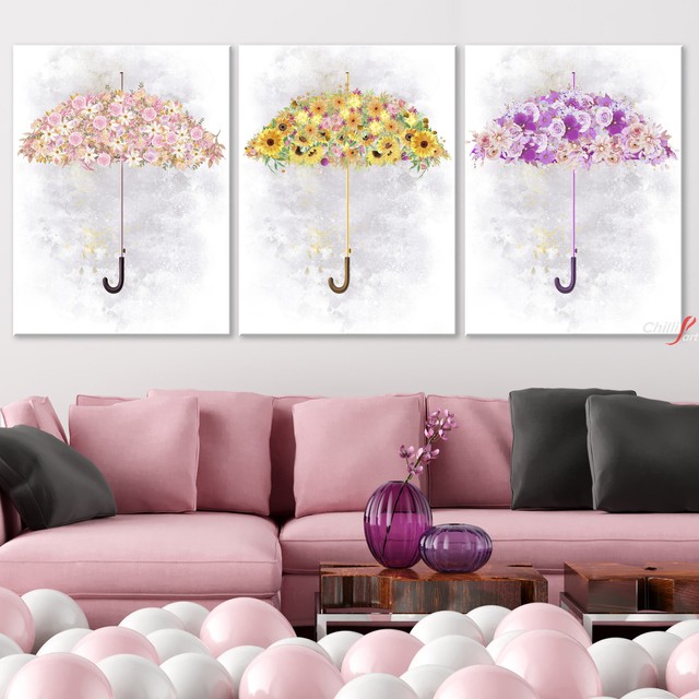 Картина Floral Umbrellas
