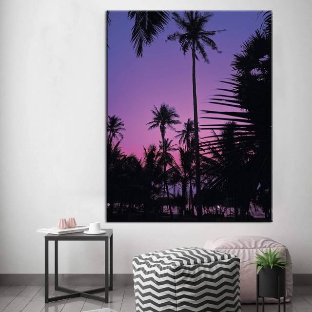 Картина Palm violet