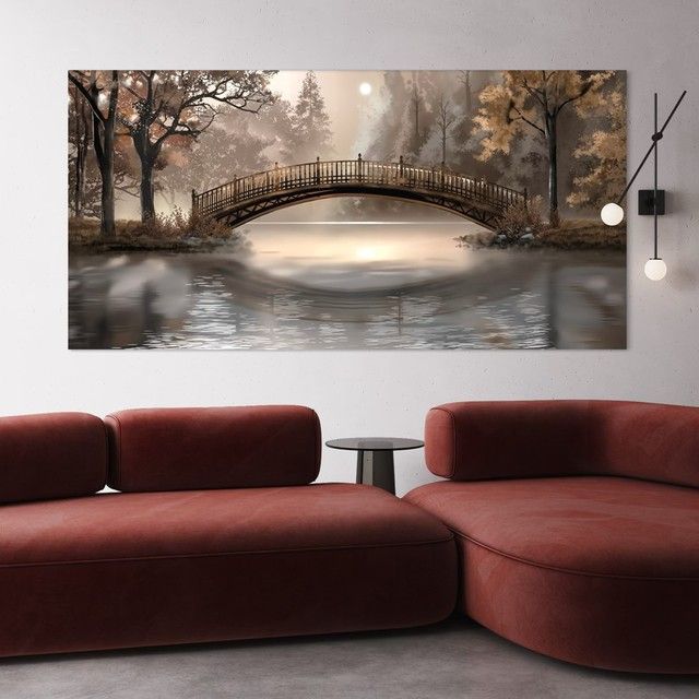 Картина Autumn Bridge Serenity