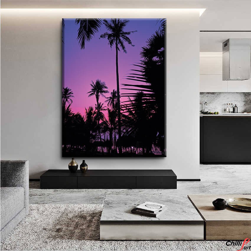 Картина Palm violet