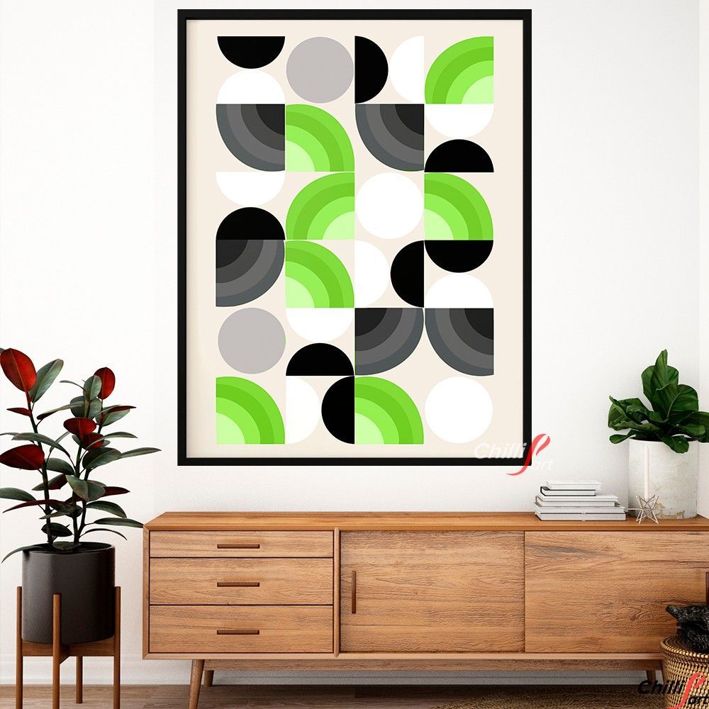 Картина Labyrinth Puzzle Green