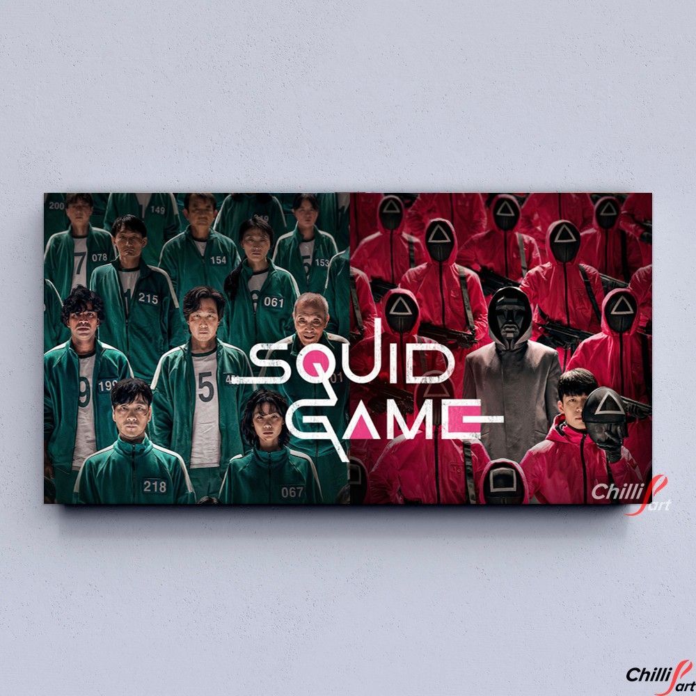 Картина Squid players