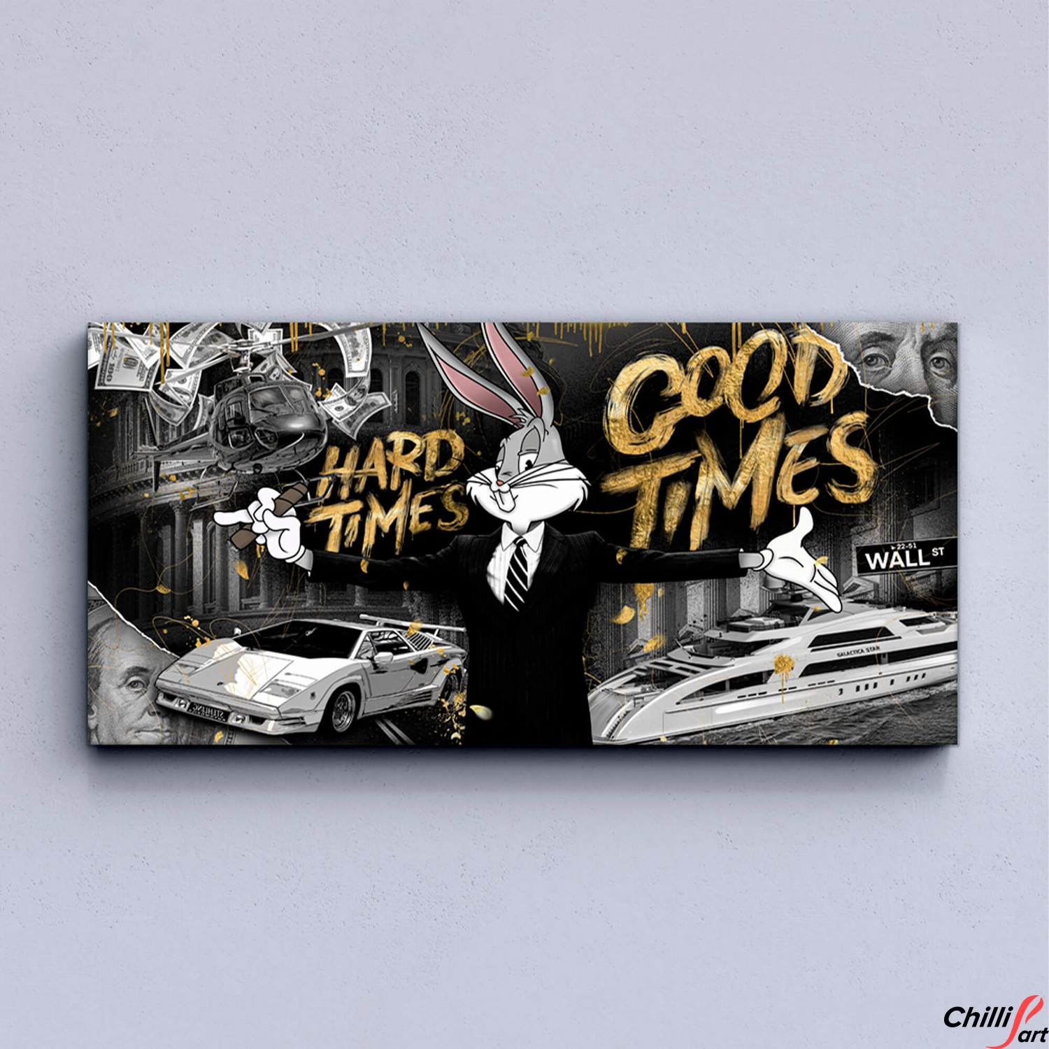 Картина Hard times - Good times