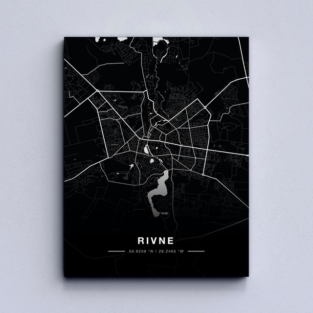 Картина Rivne map